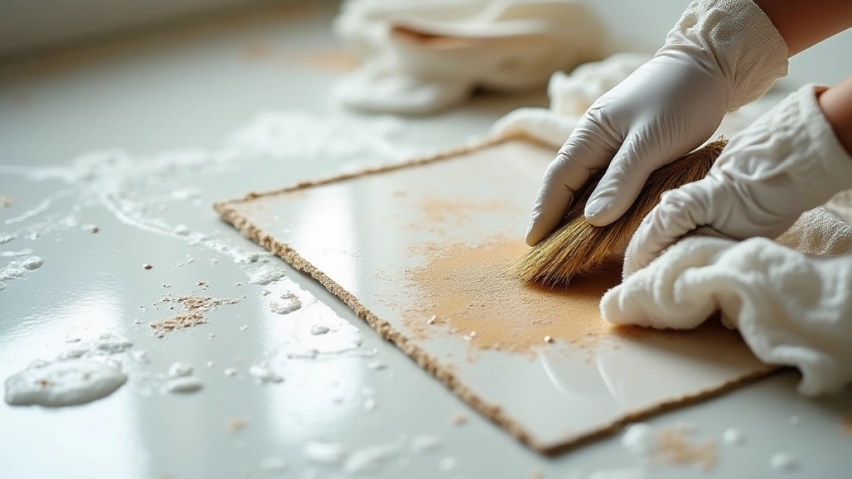 Czym zmyć farbę ceramiczną