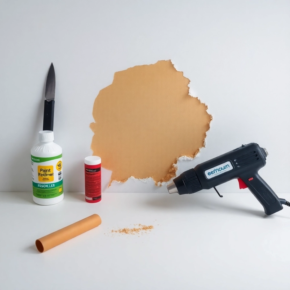 Jak usunąć farbę ceramiczną ze ściany