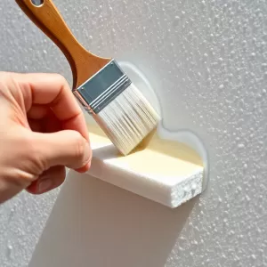Czym pomalować klej na styropianie