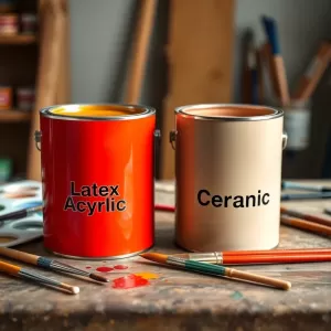 Farba akrylowa lateksowa czy ceramiczna