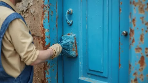 farba do malowania drzwi zewnętrznych metalowych