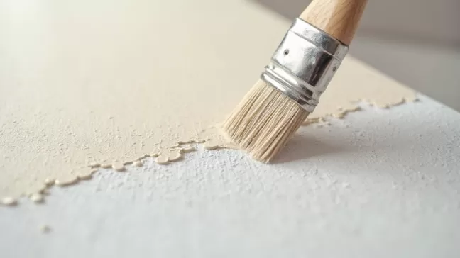 Farbą olejną na karton gips