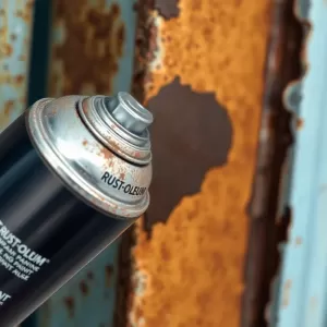 Farba w sprayu do metalu na rdzę
