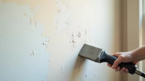 jak usunac farbe lateksowa ze scian