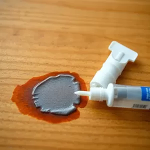 Jak usunąć klej do paznokci z mebli