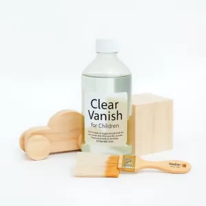 Lakier bezbarwny do drewna dla dzieci