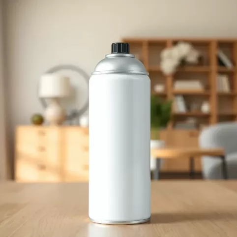 Lakier bezbarwny do mebli w sprayu