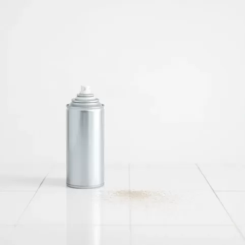 Lakier z brokatem w sprayu
