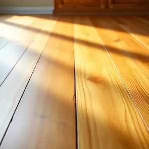 Lakierowanie podłogi z desek sosnowych