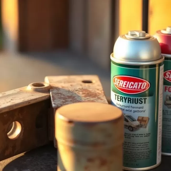 Najlepsza farba do metalu na rdzę w sprayu