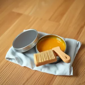 Wosk do podłogi drewnianej