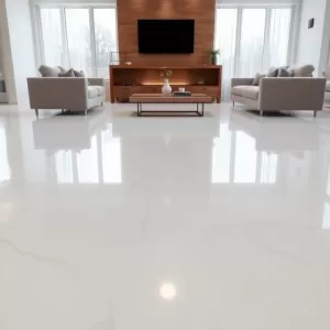 Żywica na podłogę do salonu