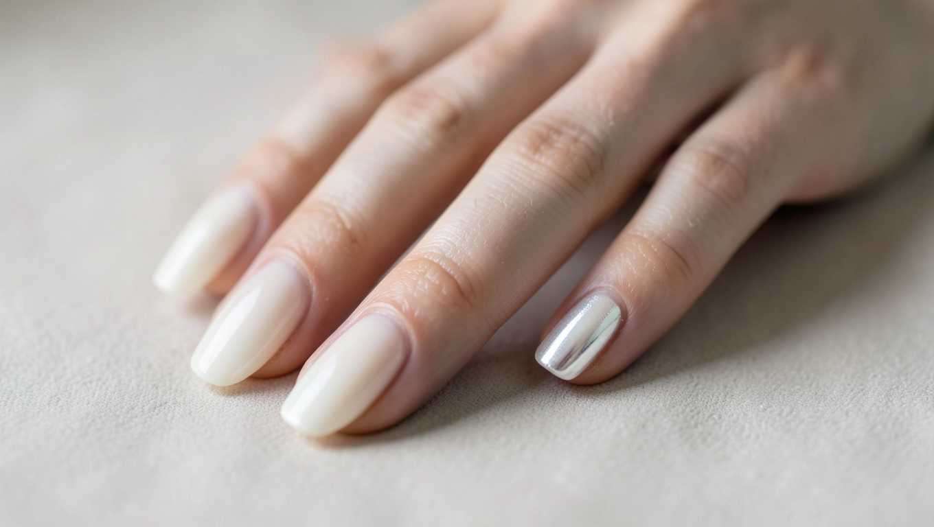 Trendy 2026: Milky White, Soap Nails i biały chrome na wyciągnięcie ręki